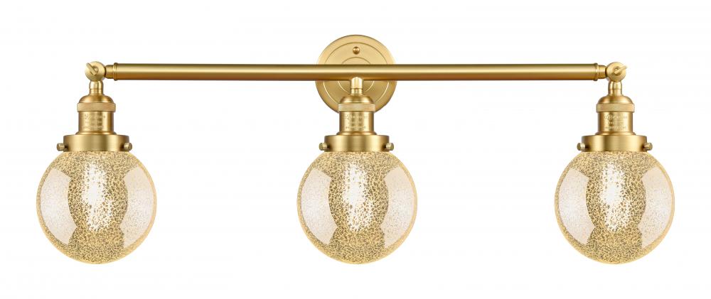Beacon - 3 Light - 30 inch - Satin Gold - Bath Vanity Light