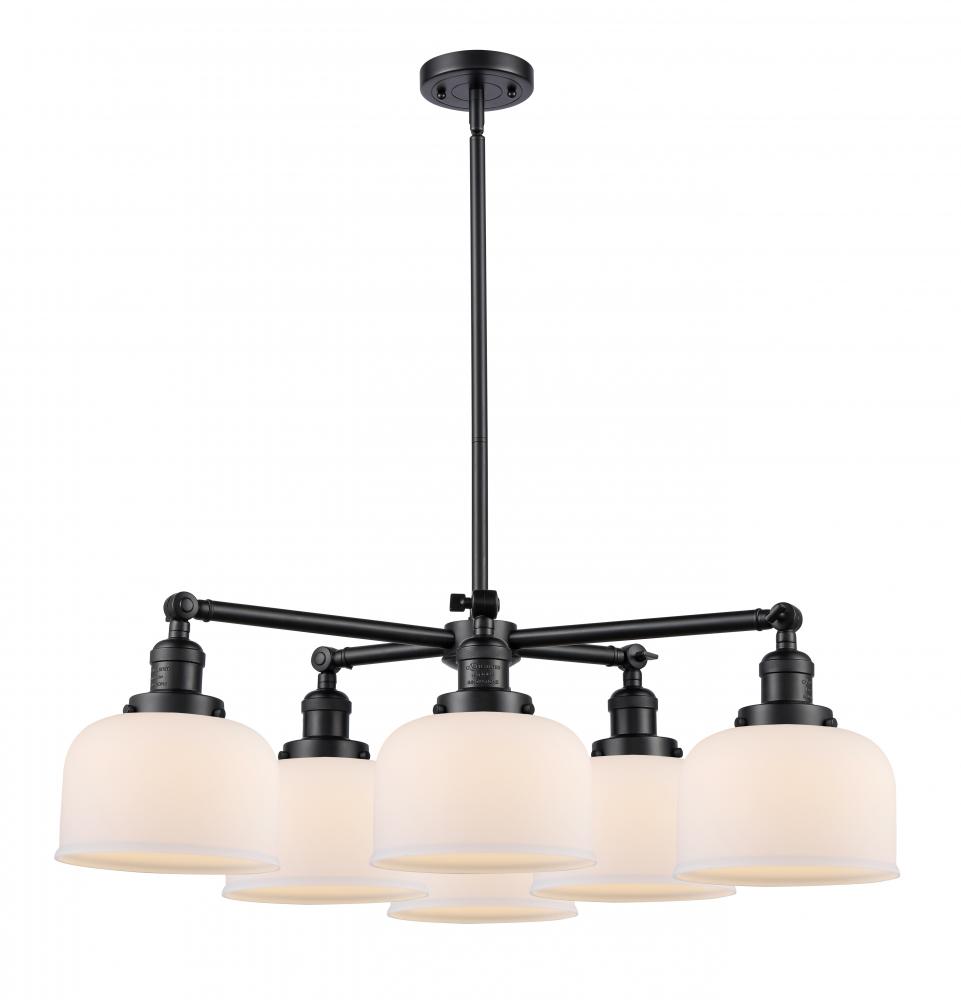 Large Bell 6 Light Chandelier