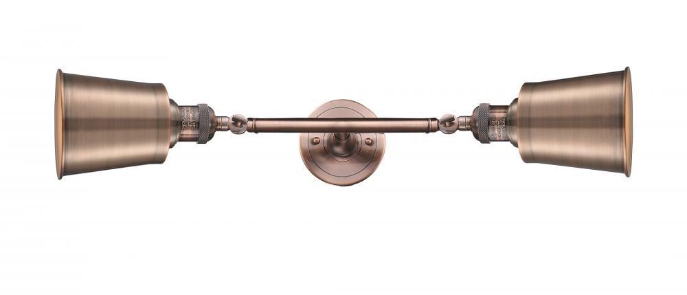 Addison - 2 Light - 5 inch - Antique Copper - Adjustable Bath Vanity Light