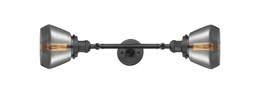 Fulton - 2 Light - 7 inch - Oil Rubbed Bronze - Adjustable Bath Vanity Light