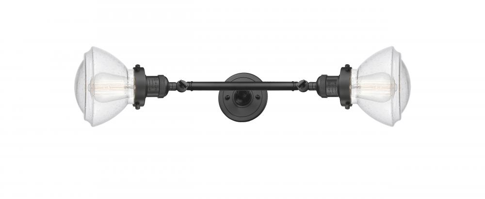 Olean - 2 Light - 7 inch - Oil Rubbed Bronze - Adjustable Bath Vanity Light