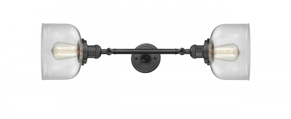 Bell - 2 Light - 8 inch - Oil Rubbed Bronze - Adjustable Bath Vanity Light