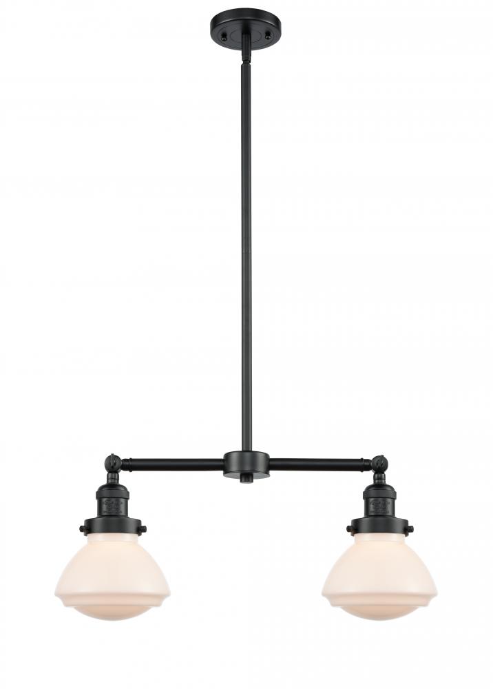 Olean - 2 Light - 22 inch - Oil Rubbed Bronze - Stem Hung - Adjustable Island Light