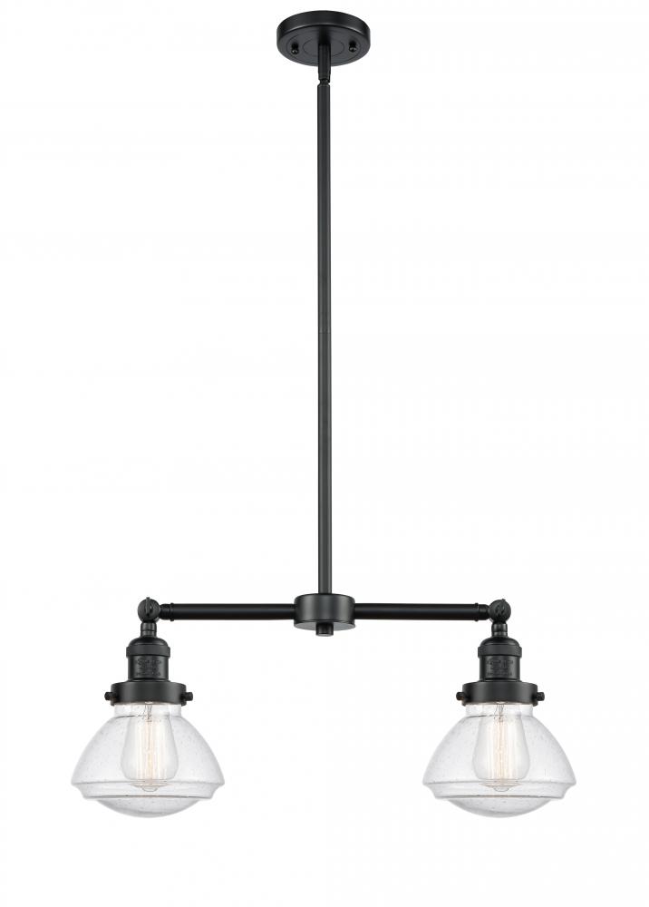 Olean - 2 Light - 22 inch - Oil Rubbed Bronze - Stem Hung - Adjustable Island Light