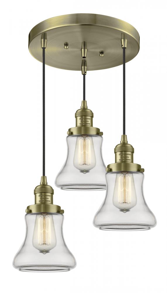 Bellmont 3 Light Multi-Pendant