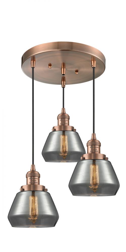 Fulton 3 Light Multi-Pendant