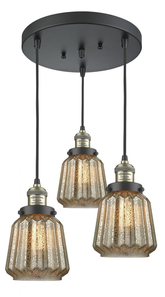 Chatham 3 Light Multi-Pendant