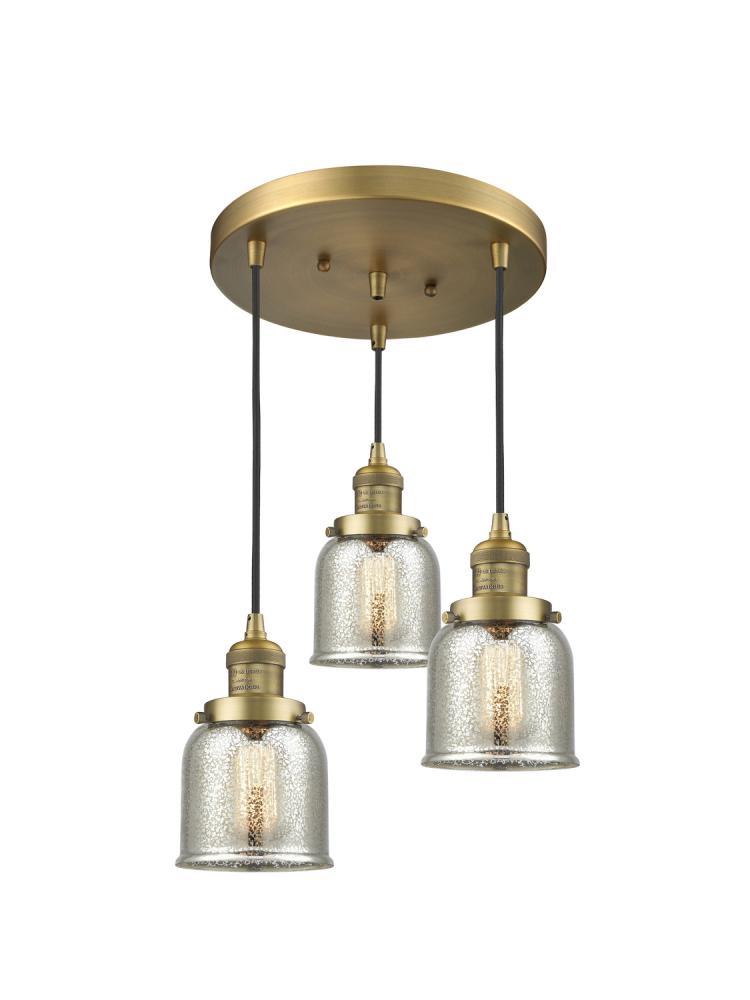 Small Bell 3 Light Multi-Pendant