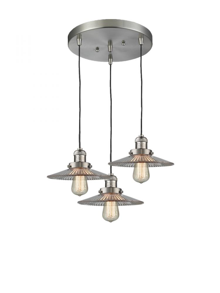 Halophane 3 Light Multi-Pendant