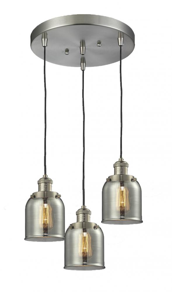 Small Bell 3 Light Multi-Pendant