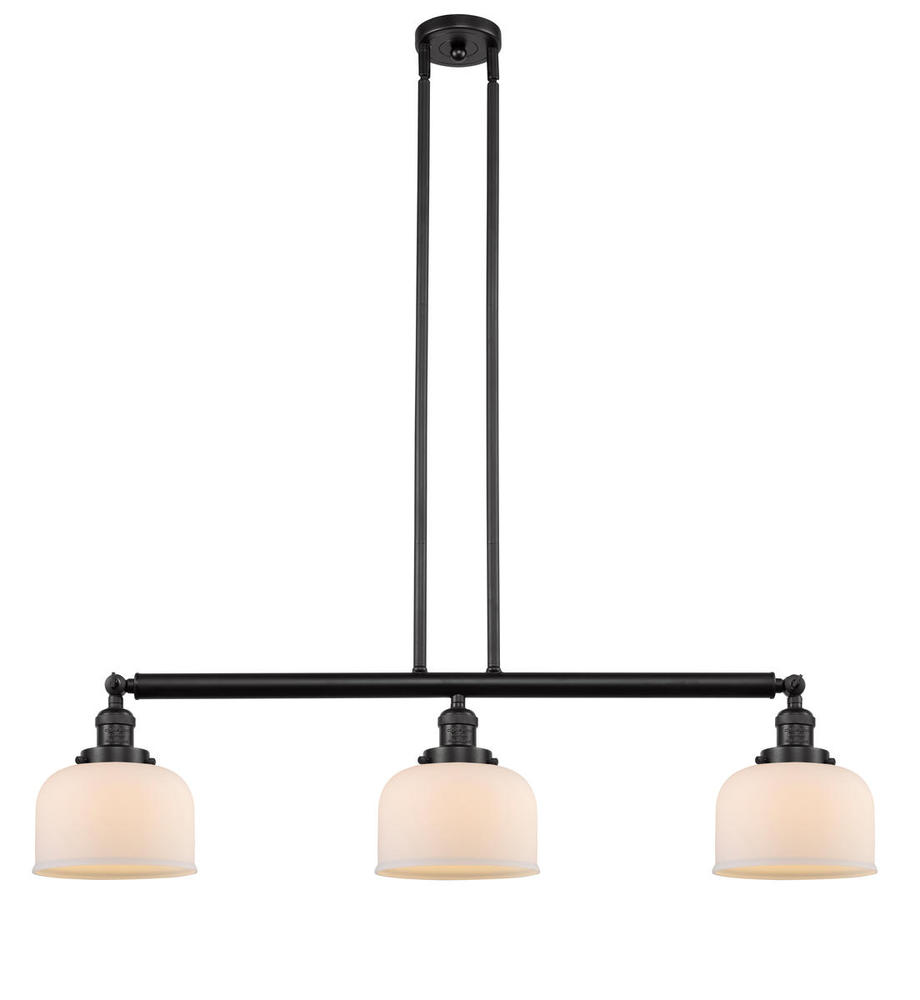 Bell - 3 Light - 41 inch - Oil Rubbed Bronze - Stem Hung - Adjustable Island Light