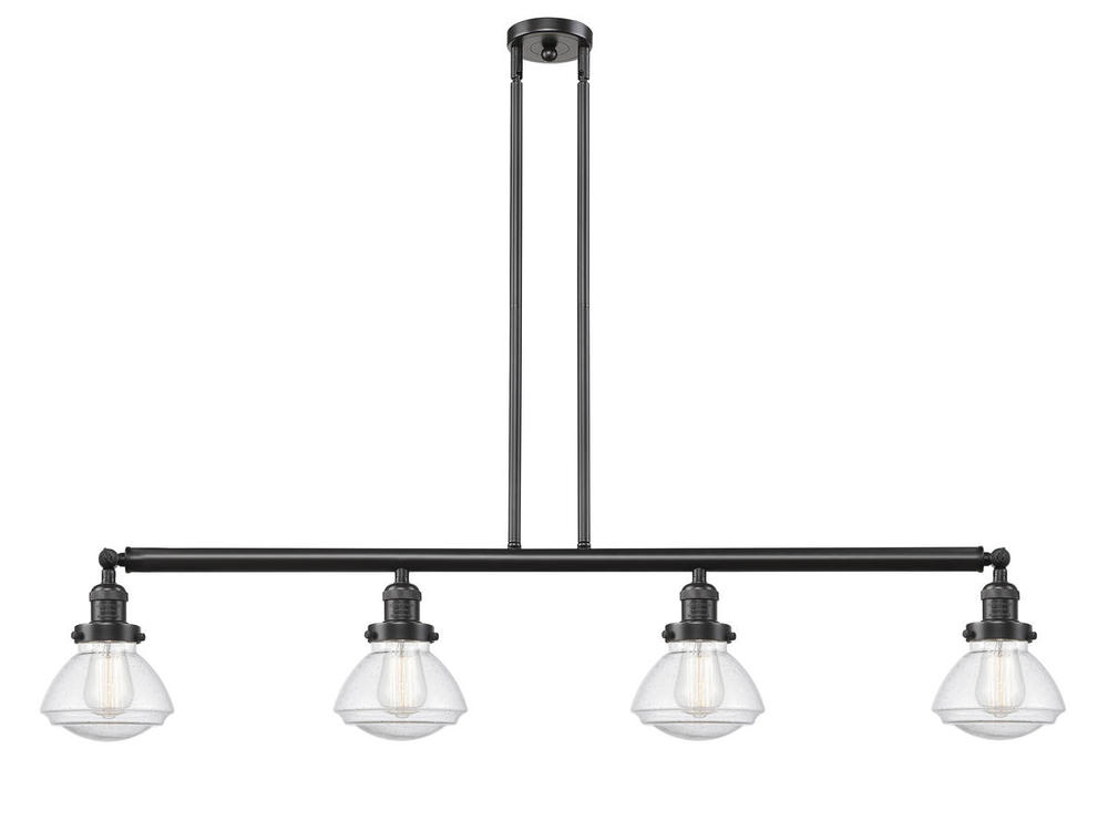Olean - 4 Light - 51 inch - Oil Rubbed Bronze - Stem Hung - Island Light