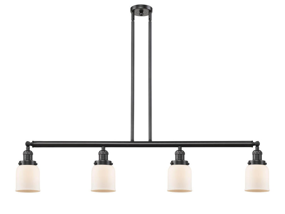 Bell - 4 Light - 50 inch - Oil Rubbed Bronze - Stem Hung - Island Light