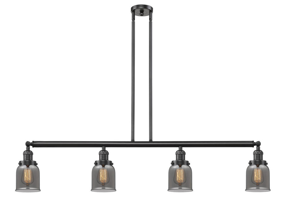 Bell - 4 Light - 50 inch - Oil Rubbed Bronze - Stem Hung - Island Light