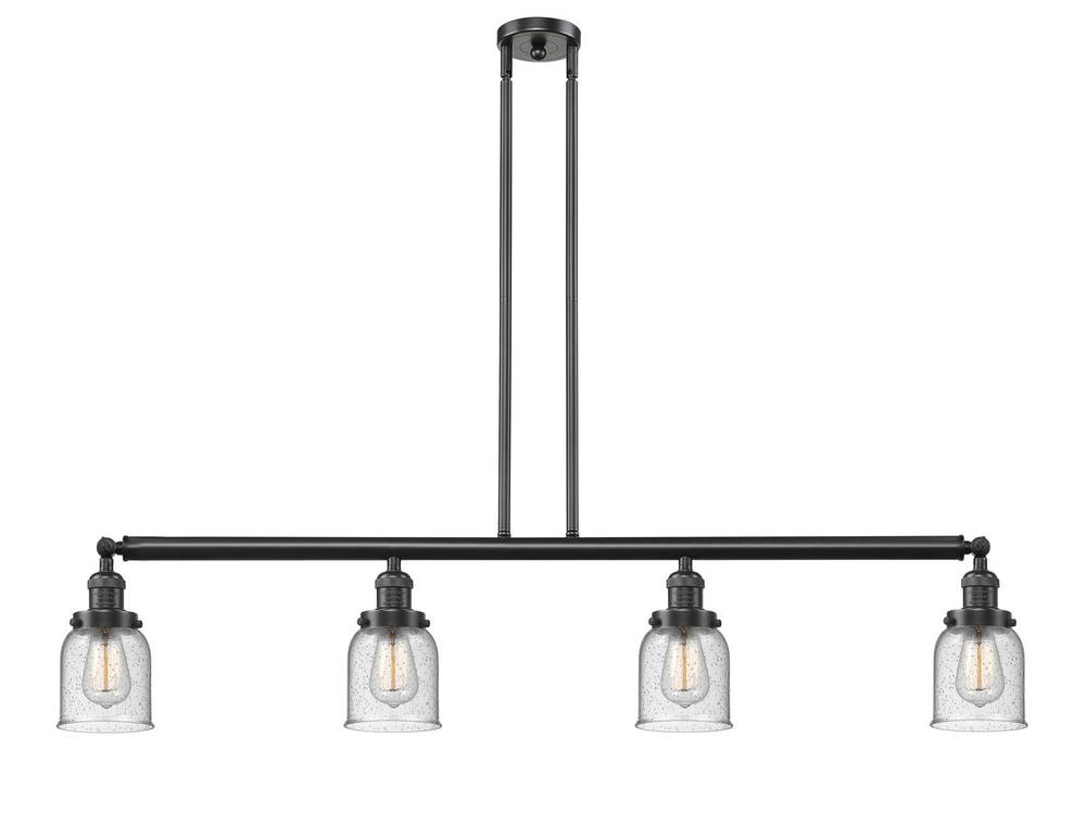 Bell - 4 Light - 50 inch - Oil Rubbed Bronze - Stem Hung - Island Light