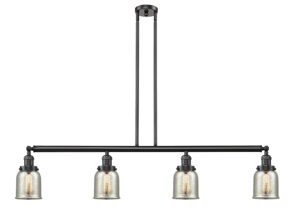 Bell - 4 Light - 50 inch - Oil Rubbed Bronze - Stem Hung - Island Light