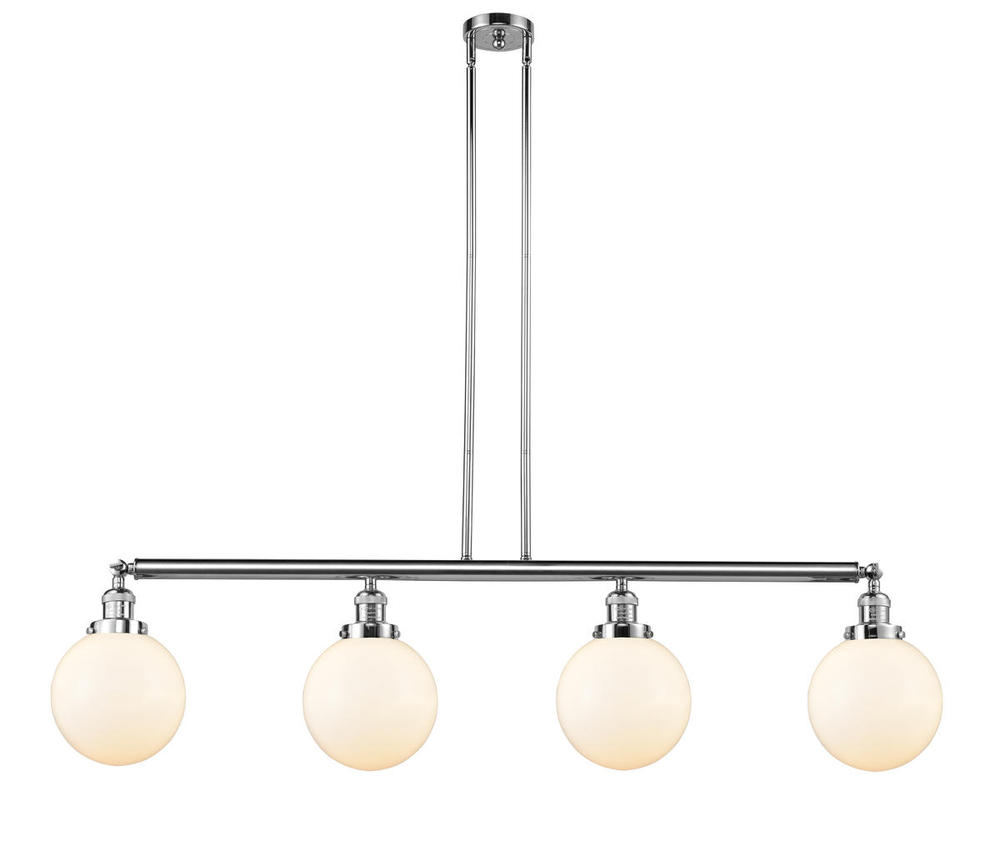 Beacon - 4 Light - 53 inch - Polished Chrome - Stem Hung - Adjustable Island Light