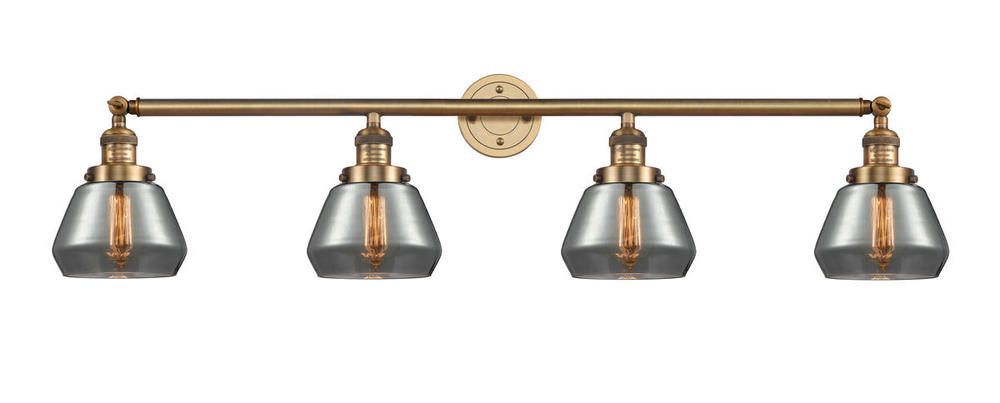 Fulton - 4 Light - 43 inch - Brushed Brass - Adjustable Bath Vanity Light