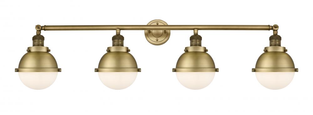 Hampden - 4 Light - 46 inch - Brushed Brass - Adjustable Bath Vanity Light