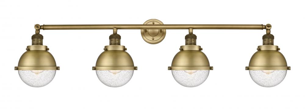 Hampden - 4 Light - 46 inch - Brushed Brass - Adjustable Bath Vanity Light