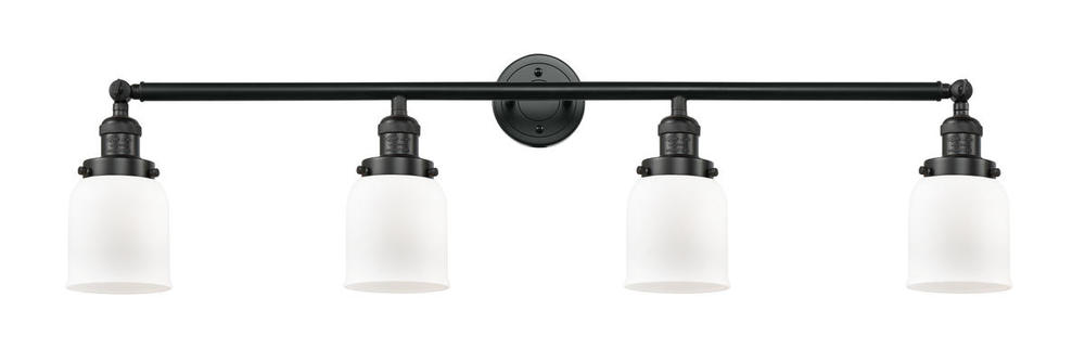 Bell - 4 Light - 42 inch - Matte Black - Adjustable Bath Vanity Light