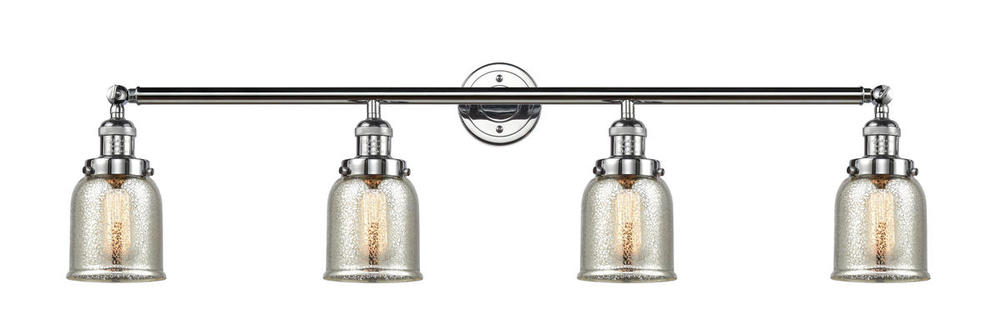 Bell - 4 Light - 43 inch - Polished Chrome - Adjustable Bath Vanity Light