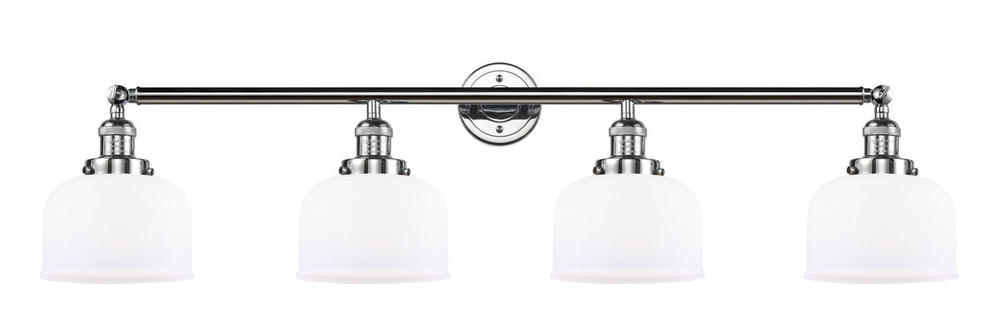 Bell - 4 Light - 44 inch - Polished Chrome - Adjustable Bath Vanity Light