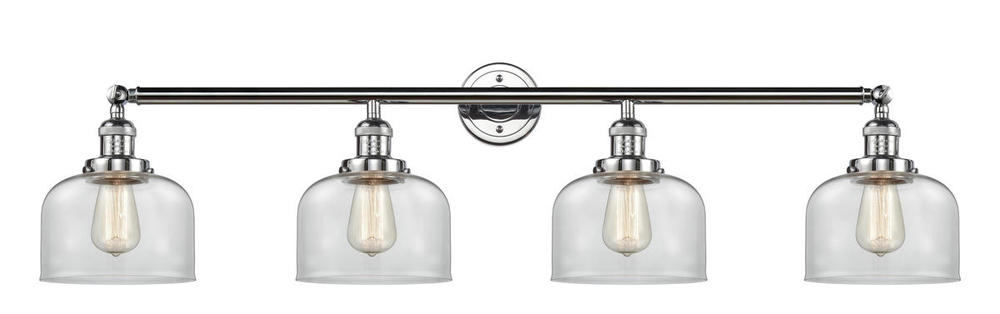 Bell - 4 Light - 44 inch - Polished Chrome - Adjustable Bath Vanity Light