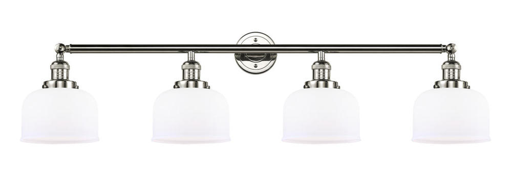 Bell - 4 Light - 44 inch - Polished Nickel - Adjustable Bath Vanity Light