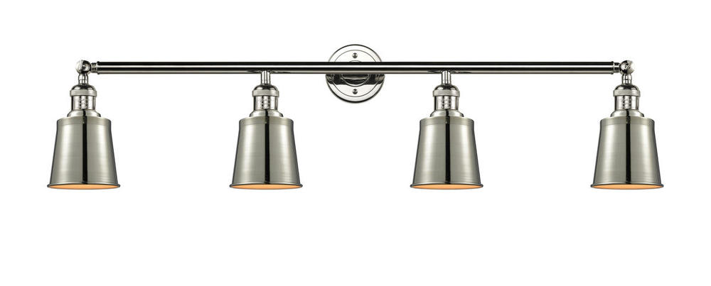 Addison - 4 Light - 42 inch - Polished Nickel - Adjustable Bath Vanity Light
