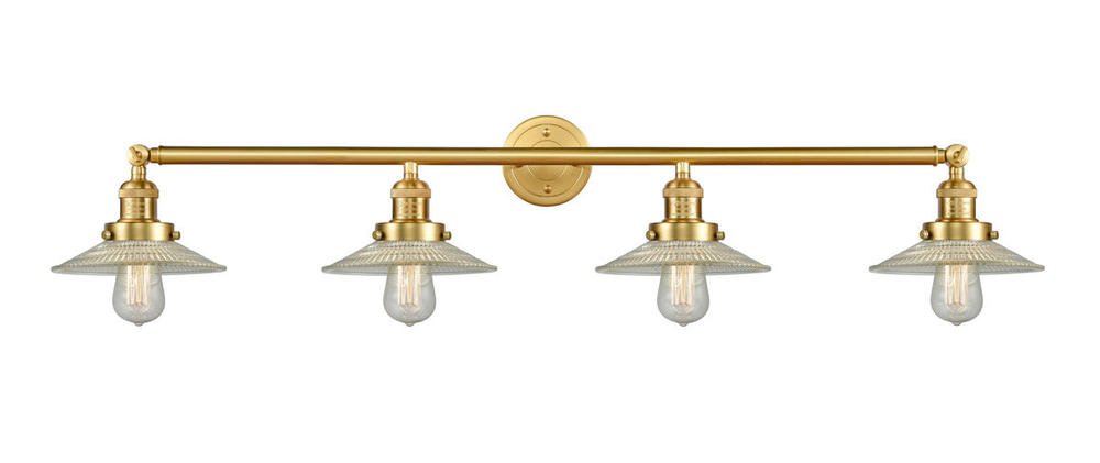 Halophane - 4 Light - 45 inch - Satin Gold - Adjustable Bath Vanity Light