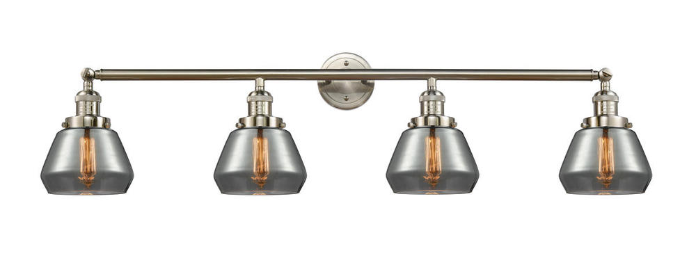Fulton - 4 Light - 43 inch - Brushed Satin Nickel - Adjustable Bath Vanity Light