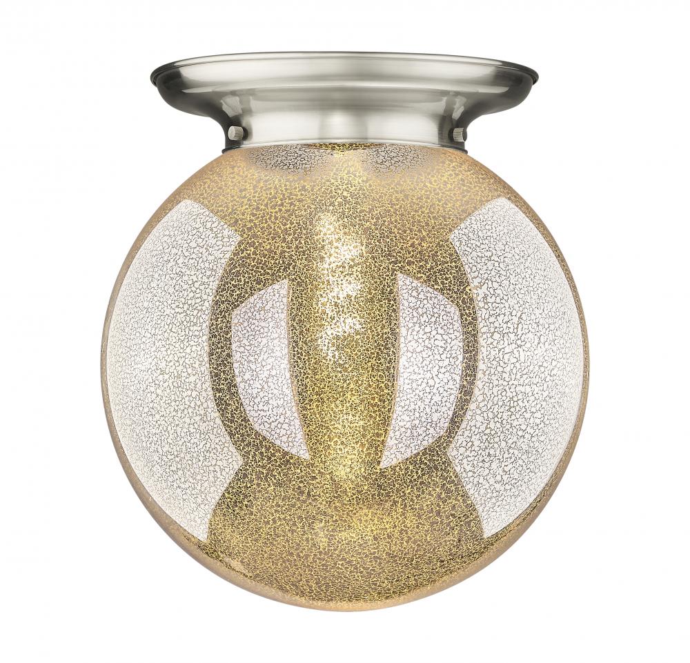 Beacon - 1 Light - 14 inch - Satin Nickel - Flush Mount