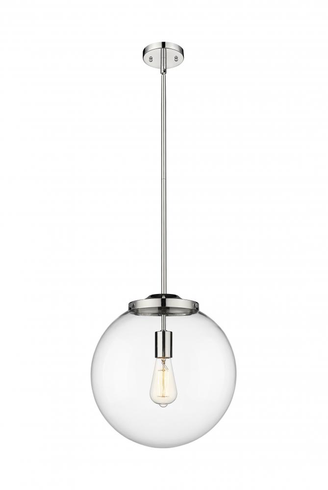 Beacon - 1 Light - 16 inch - Polished Nickel - Stem Hung - Pendant