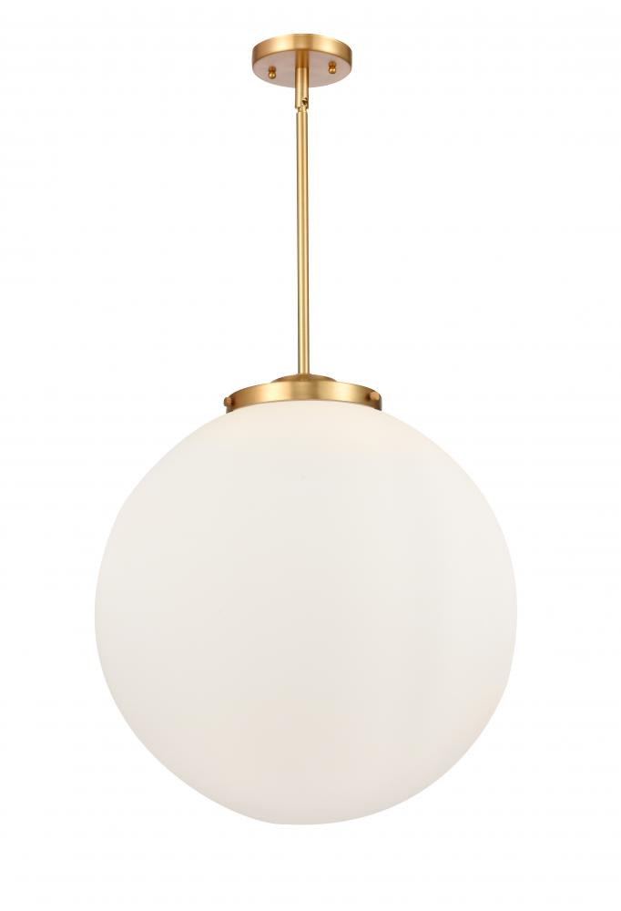 Beacon - 3 Light - 18 inch - Satin Gold - Stem hung - Pendant