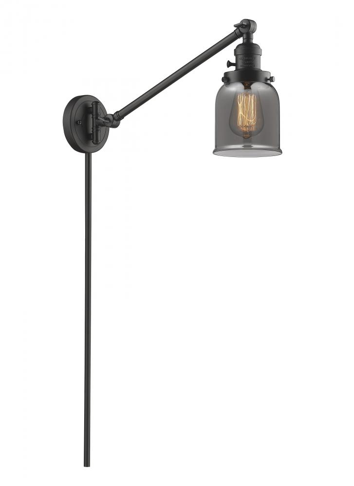 Bell - 1 Light - 8 inch - Oil Rubbed Bronze -Adjustable Swing Arm
