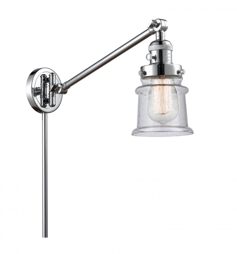Canton - 1 Light - 8 inch - Polished Chrome -Adjustable Swing Arm