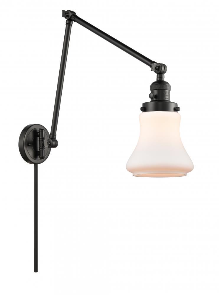 Bellmont - 1 Light - 8 inch - Matte Black -Adjustable Swing Arm