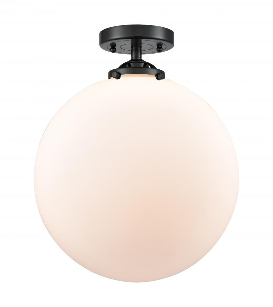 Beacon - 1 Light - 12 inch - Oil Rubbed Bronze - Semi-Flush Mount