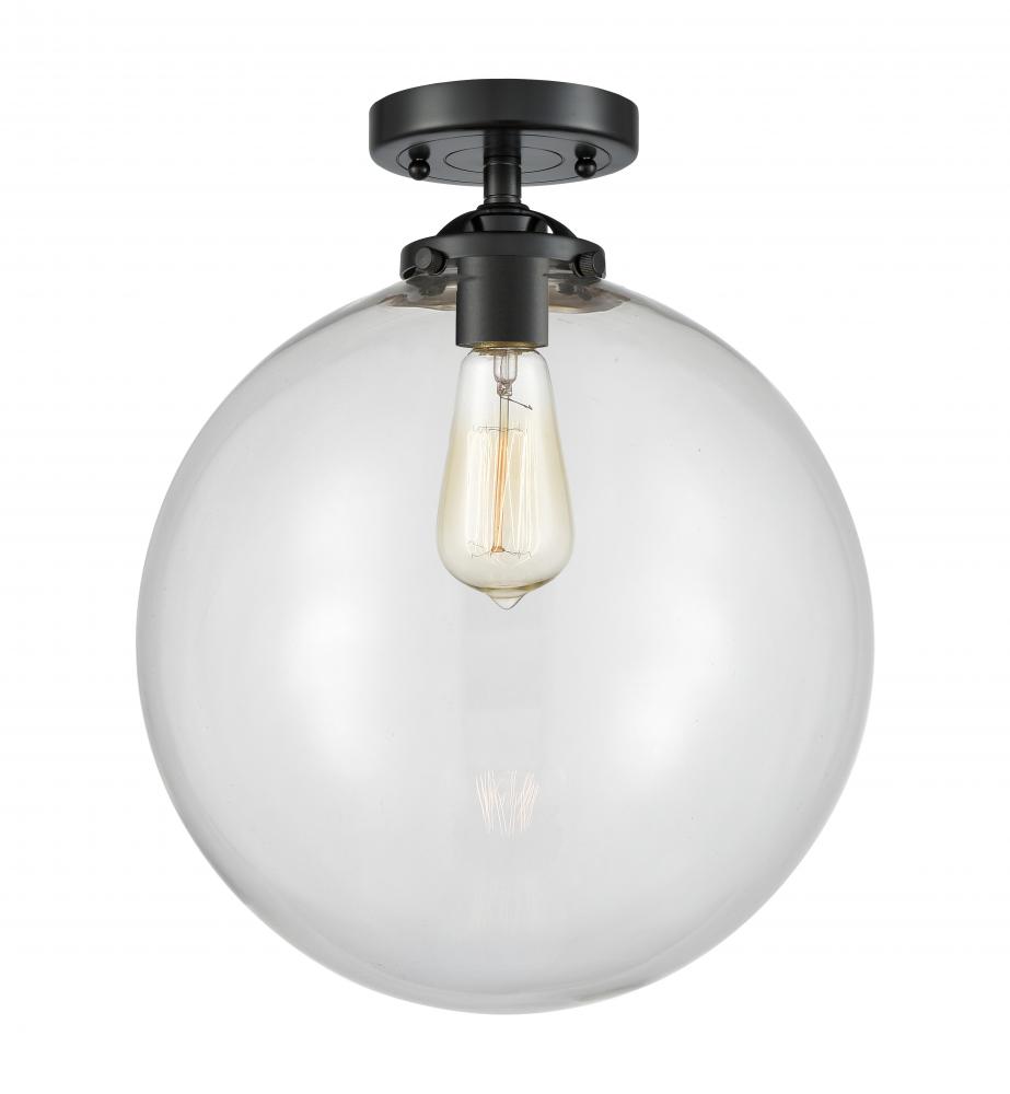 Beacon - 1 Light - 12 inch - Oil Rubbed Bronze - Semi-Flush Mount