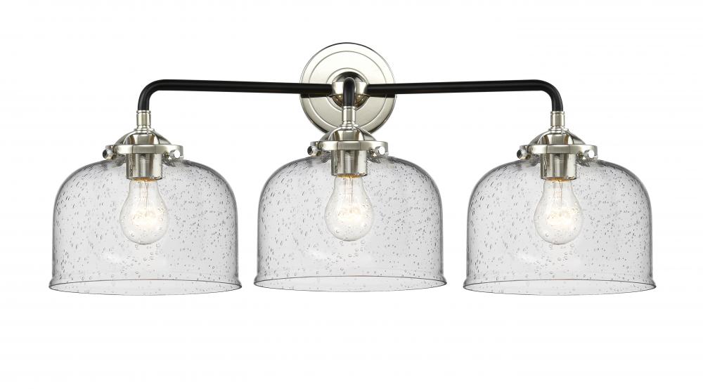 Large Bell 3 Light Bath Vanity Light