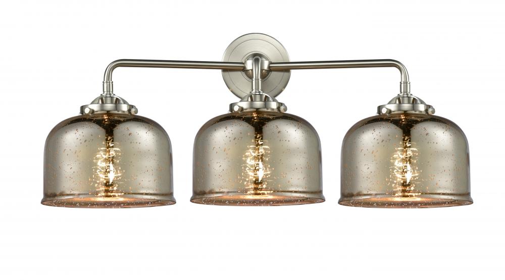 Large Bell 3 Light Bath Vanity Light