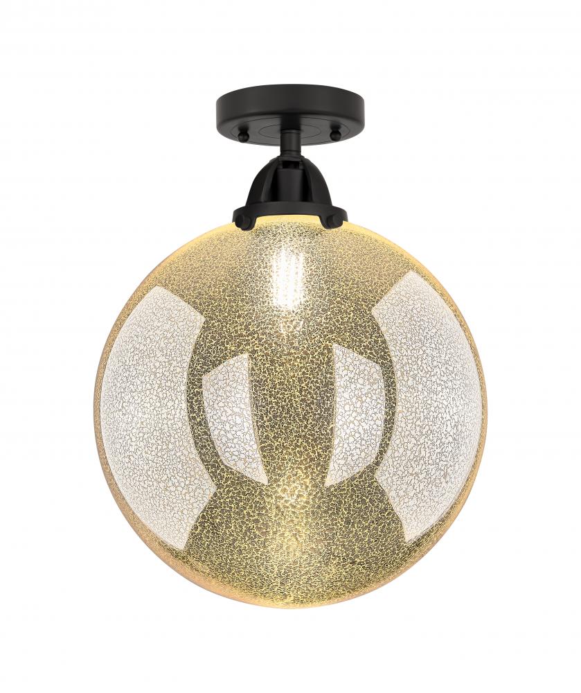 Beacon - 1 Light - 12 inch - Matte Black - Semi-Flush Mount