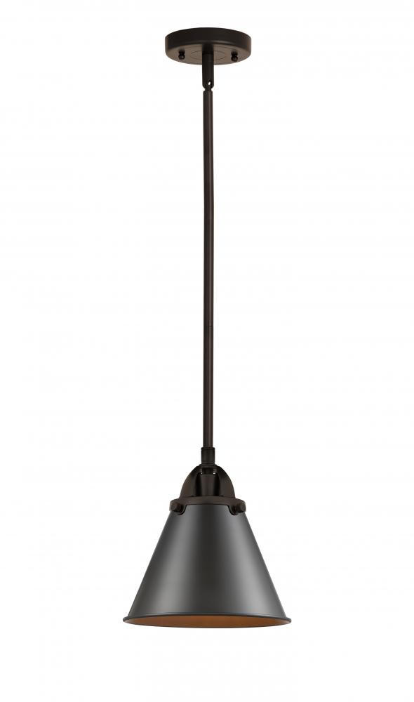 Appalachian - 1 Light - 8 inch - Oil Rubbed Bronze - Stem hung - Mini Pendant