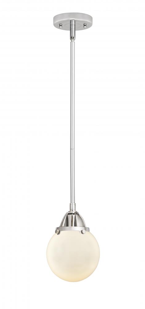 Beacon - 1 Light - 6 inch - Polished Chrome - Stem hung - Mini Pendant