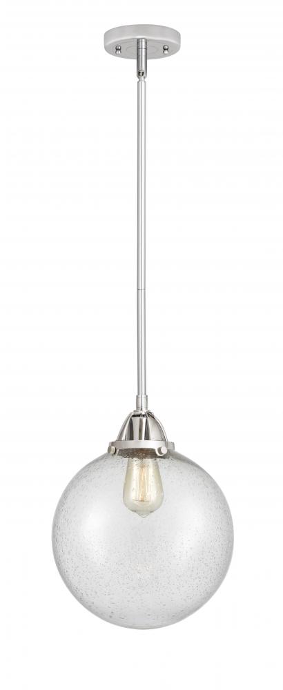 Beacon - 1 Light - 10 inch - Polished Chrome - Stem hung - Mini Pendant