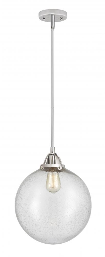Beacon - 1 Light - 12 inch - Polished Chrome - Stem hung - Mini Pendant