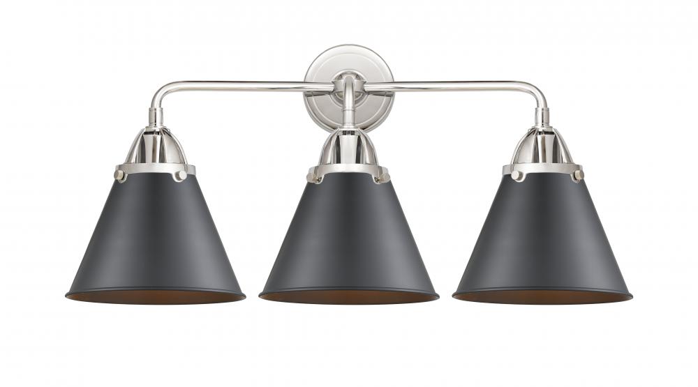 Appalachian - 3 Light - 26 inch - Polished Chrome - Bath Vanity Light