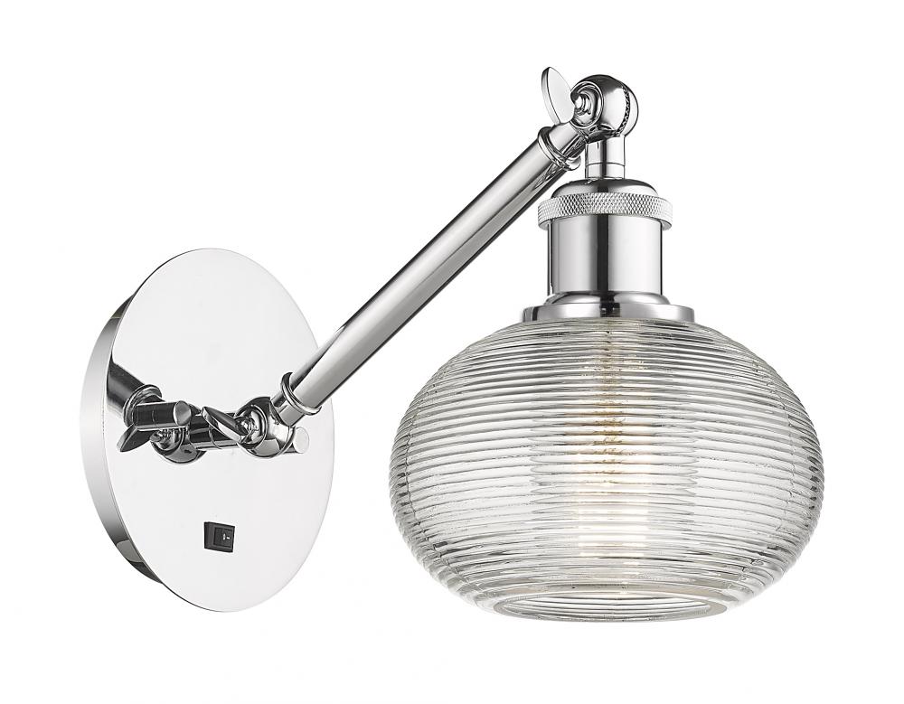 Ithaca - 1 Light - 6 inch - Polished Chrome - Adjustable Sconce