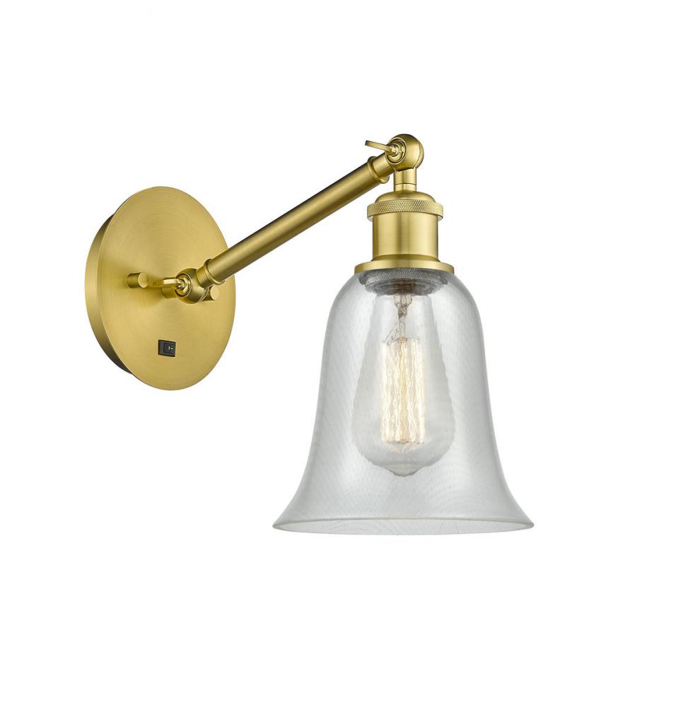 Hanover - 1 Light - 6 inch - Satin Gold - Adjustable Sconce
